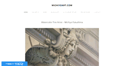 Desktop Screenshot of michiyoart.com
